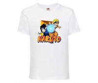 Футболка детская Наруто 031 (Naruto) белая (NAR wh 031) 128 см Футболка детская Наруто 031 (Naruto) белая (NAR wh 031) 128 см