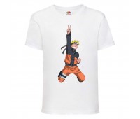 Футболка детская Наруто 039 (Naruto) белая (NAR wh 039) 128 см Футболка детская Наруто 039 (Naruto) белая (NAR wh 039) 128 см