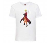 Футболка детская Наруто 046 (Naruto) белая (NAR wh 046) 128 см Футболка детская Наруто 046 (Naruto) белая (NAR wh 046) 128 см