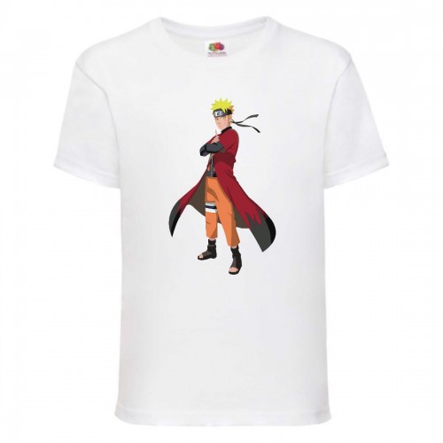 Футболка детская Наруто 046 (Naruto) белая (NAR wh 046) 128 см Футболка детская Наруто 046 (Naruto) белая (NAR wh 046) 128 см