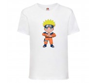 Футболка детская Наруто 060 (Naruto) белая (NAR wh 060) 128 см Футболка детская Наруто 060 (Naruto) белая (NAR wh 060) 128 см