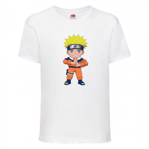 Футболка детская Наруто 060 (Naruto) белая (NAR wh 060) 128 см Футболка детская Наруто 060 (Naruto) белая (NAR wh 060) 128 см