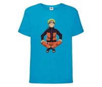 Футболка детская Наруто 033 (Naruto) голубая (NAR lblu 033) 140 см Футболка детская Наруто 033 (Naruto) голубая (NAR lblu 033) 140 см