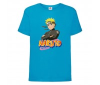 Футболка детская Наруто 035 (Naruto) голубая (NAR lblu 035) 128 см Футболка детская Наруто 035 (Naruto) голубая (NAR lblu 035) 128 см