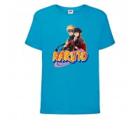 Футболка детская Наруто 043 (Naruto) голубая (NAR lblu 043) 128 см Футболка детская Наруто 043 (Naruto) голубая (NAR lblu 043) 128 см