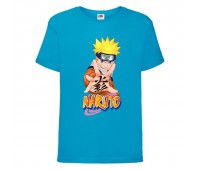 Футболка детская Наруто 048 (Naruto) голубая (NAR lblu 048) 128 см Футболка детская Наруто 048 (Naruto) голубая (NAR lblu 048) 128 см