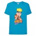 Футболка детская Наруто 048 (Naruto) голубая (NAR lblu 048) 140 см Футболка детская Наруто 048 (Naruto) голубая (NAR lblu 048) 140 см