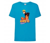 Футболка детская Наруто 054 (Naruto) голубая (NAR lblu 054) 128 см Футболка детская Наруто 054 (Naruto) голубая (NAR lblu 054) 128 см