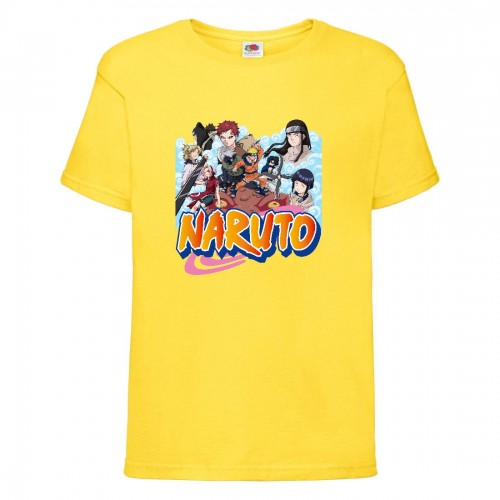Футболка детская Наруто 024 (Naruto) желтая (NAR yel 024) 164 см Футболка детская Наруто 024 (Naruto) желтая (NAR yel 024) 164 см