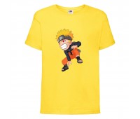Футболка детская Наруто 029 (Naruto) желтая (NAR yel 029) 128 см Футболка детская Наруто 029 (Naruto) желтая (NAR yel 029) 128 см