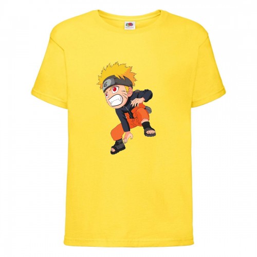 Футболка детская Наруто 029 (Naruto) желтая (NAR yel 029) 128 см Футболка детская Наруто 029 (Naruto) желтая (NAR yel 029) 128 см