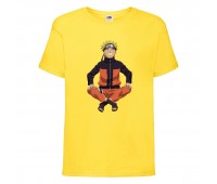 Футболка детская Наруто 033 (Naruto) желтая (NAR yel 033) 164 см Футболка детская Наруто 033 (Naruto) желтая (NAR yel 033) 164 см