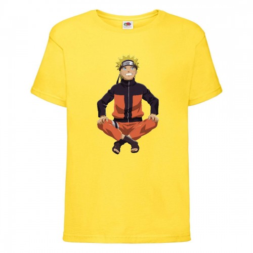 Футболка детская Наруто 033 (Naruto) желтая (NAR yel 033) 164 см Футболка детская Наруто 033 (Naruto) желтая (NAR yel 033) 164 см