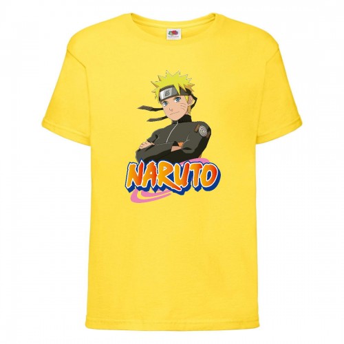 Футболка детская Наруто 035 (Naruto) желтая (NAR yel 035) 140 см Футболка детская Наруто 035 (Naruto) желтая (NAR yel 035) 140 см