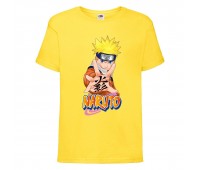 Футболка детская Наруто 048 (Naruto) желтая (NAR yel 048) 128 см Футболка детская Наруто 048 (Naruto) желтая (NAR yel 048) 128 см