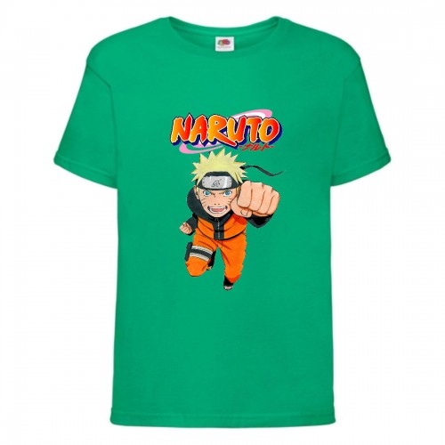 Футболка детская Наруто 007 (Naruto) зеленая (NAR grn 007) 164 см Футболка детская Наруто 007 (Naruto) зеленая (NAR grn 007) 164 см