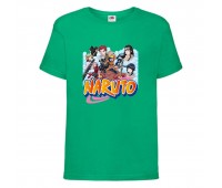 Футболка детская Наруто 024 (Naruto) зеленая (NAR grn 024) 152 см Футболка детская Наруто 024 (Naruto) зеленая (NAR grn 024) 152 см