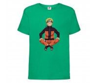 Футболка детская Наруто 033 (Naruto) зеленая (NAR grn 033) 164 см Футболка детская Наруто 033 (Naruto) зеленая (NAR grn 033) 164 см