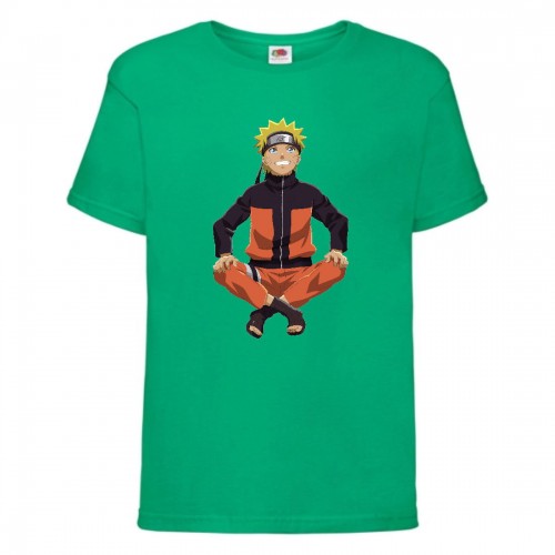 Футболка детская Наруто 033 (Naruto) зеленая (NAR grn 033) 152 см Футболка детская Наруто 033 (Naruto) зеленая (NAR grn 033) 152 см