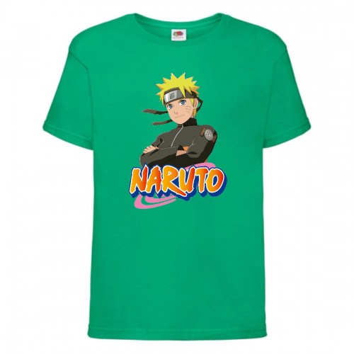 Футболка детская Наруто 035 (Naruto) зеленая (NAR grn 035) 152 см Футболка детская Наруто 035 (Naruto) зеленая (NAR grn 035) 152 см