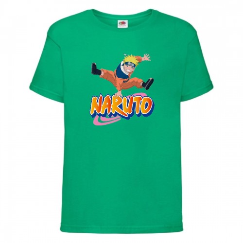 Футболка детская Наруто 037 (Naruto) зеленая (NAR grn 037) 164 см Футболка детская Наруто 037 (Naruto) зеленая (NAR grn 037) 164 см