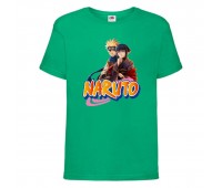 Футболка детская Наруто 043 (Naruto) зеленая (NAR grn 043) 152 см Футболка детская Наруто 043 (Naruto) зеленая (NAR grn 043) 152 см