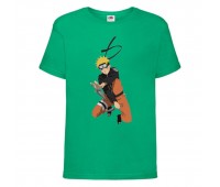 Футболка детская Наруто 047 (Naruto) зеленая (NAR grn 047) 152 см Футболка детская Наруто 047 (Naruto) зеленая (NAR grn 047) 152 см