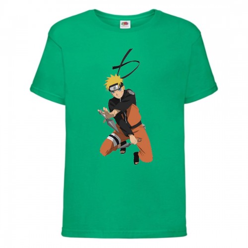 Футболка детская Наруто 047 (Naruto) зеленая (NAR grn 047) 152 см Футболка детская Наруто 047 (Naruto) зеленая (NAR grn 047) 152 см
