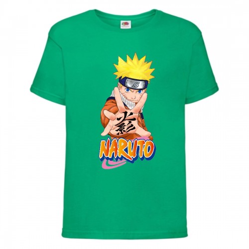 Футболка детская Наруто 048 (Naruto) зеленая (NAR grn 048) 152 см Футболка детская Наруто 048 (Naruto) зеленая (NAR grn 048) 152 см