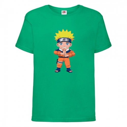 Футболка детская Наруто 060 (Naruto) зеленая (NAR grn 060) 164 см Футболка детская Наруто 060 (Naruto) зеленая (NAR grn 060) 164 см