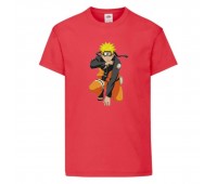 Футболка детская Наруто 045 (Naruto) красная (NAR rd 045) 152 см Футболка детская Наруто 045 (Naruto) красная (NAR rd 045) 152 см