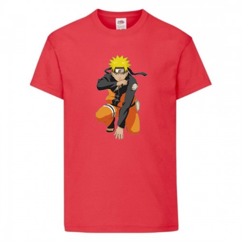 Футболка детская Наруто 045 (Naruto) красная (NAR rd 045) 140 см Футболка детская Наруто 045 (Naruto) красная (NAR rd 045) 140 см