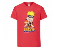 Футболка детская Наруто 048 (Naruto) красная (NAR rd 048) 152 см Футболка детская Наруто 048 (Naruto) красная (NAR rd 048) 152 см