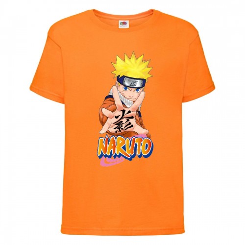 Футболка детская Наруто 048 (Naruto) оранжевая (NAR orn 048) 164 см Футболка детская Наруто 048 (Naruto) оранжевая (NAR orn 048) 164 см