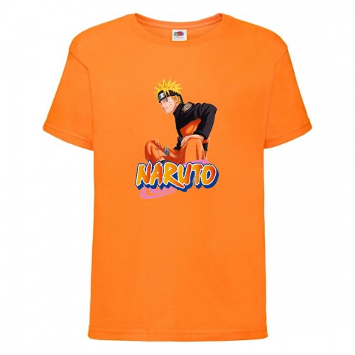 Футболка детская Наруто 054 (Naruto) оранжевая (NAR orn 054) 164 см Футболка детская Наруто 054 (Naruto) оранжевая (NAR orn 054) 164 см