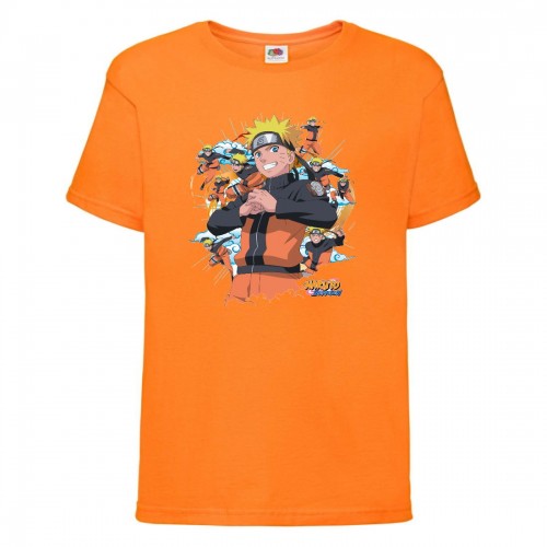 Футболка детская Наруто 055 (Naruto) оранжевая (NAR orn 055) 164 см Футболка детская Наруто 055 (Naruto) оранжевая (NAR orn 055) 164 см