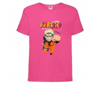 Футболка детская Наруто 007 (Naruto) розовая (NAR pnc 007) 152 см Футболка детская Наруто 007 (Naruto) розовая (NAR pnc 007) 152 см
