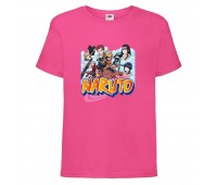 Футболка детская Наруто 024 (Naruto) розовая (NAR pnc 024) 152 см Футболка детская Наруто 024 (Naruto) розовая (NAR pnc 024) 152 см