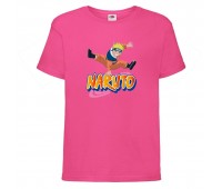 Футболка детская Наруто 037 (Naruto) розовая (NAR pnc 037) 164 см Футболка детская Наруто 037 (Naruto) розовая (NAR pnc 037) 164 см