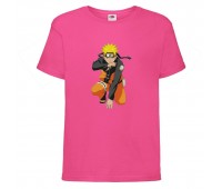 Футболка детская Наруто 045 (Naruto) розовая (NAR pnc 045) 152 см Футболка детская Наруто 045 (Naruto) розовая (NAR pnc 045) 152 см
