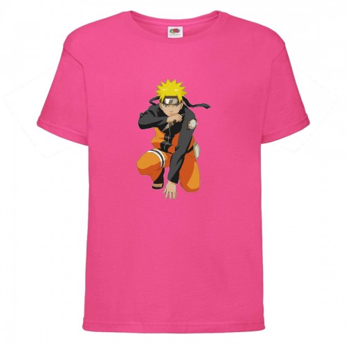 Футболка детская Наруто 045 (Naruto) розовая (NAR pnc 045) 164 см Футболка детская Наруто 045 (Naruto) розовая (NAR pnc 045) 164 см