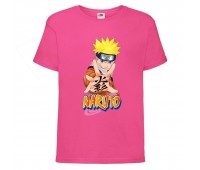 Футболка детская Наруто 048 (Naruto) розовая (NAR pnc 048) 164 см Футболка детская Наруто 048 (Naruto) розовая (NAR pnc 048) 164 см