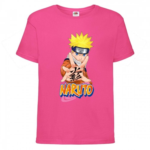 Футболка детская Наруто 048 (Naruto) розовая (NAR pnc 048) 152 см Футболка детская Наруто 048 (Naruto) розовая (NAR pnc 048) 152 см