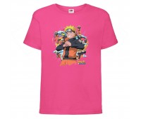 Футболка детская Наруто 055 (Naruto) розовая (NAR pnc 055) 152 см Футболка детская Наруто 055 (Naruto) розовая (NAR pnc 055) 152 см