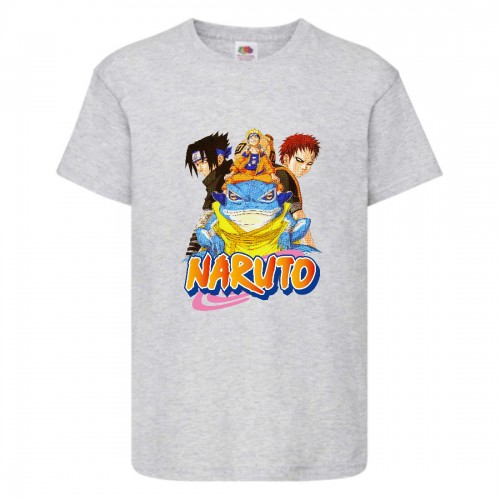 Футболка детская Наруто 001 (Naruto) серая (NAR gry 001) 116 см Футболка детская Наруто 001 (Naruto) серая (NAR gry 001) 116 см