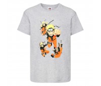 Футболка детская Наруто 005 (Naruto) серая (NAR gry 005) 128 см Футболка детская Наруто 005 (Naruto) серая (NAR gry 005) 128 см
