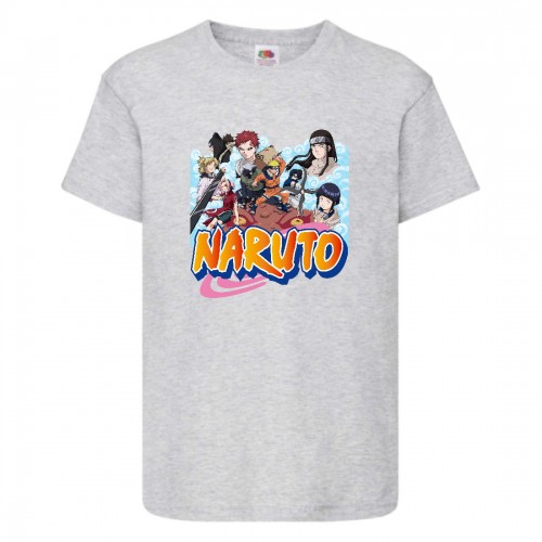 Футболка детская Наруто 024 (Naruto) серая (NAR gry 024) 128 см Футболка детская Наруто 024 (Naruto) серая (NAR gry 024) 128 см