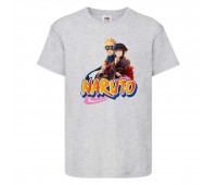Футболка детская Наруто 043 (Naruto) серая (NAR gry 043) 128 см Футболка детская Наруто 043 (Naruto) серая (NAR gry 043) 128 см