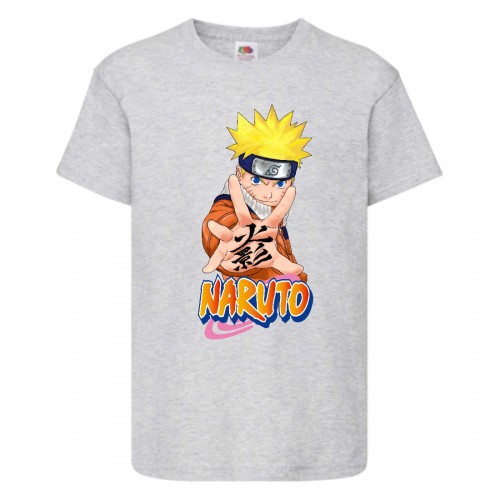 Футболка детская Наруто 048 (Naruto) серая (NAR gry 048) 140 см Футболка детская Наруто 048 (Naruto) серая (NAR gry 048) 140 см