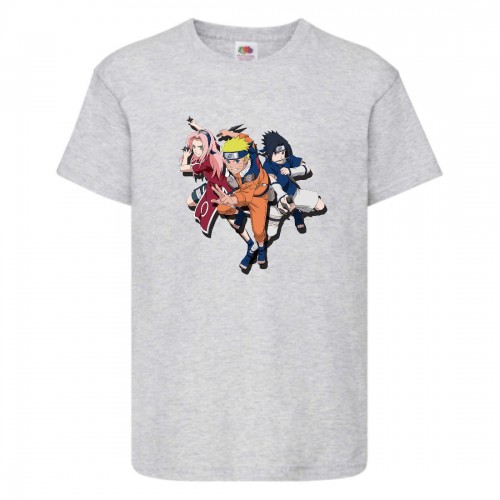 Футболка детская Наруто 049 (Naruto) серая (NAR gry 049) 140 см Футболка детская Наруто 049 (Naruto) серая (NAR gry 049) 140 см